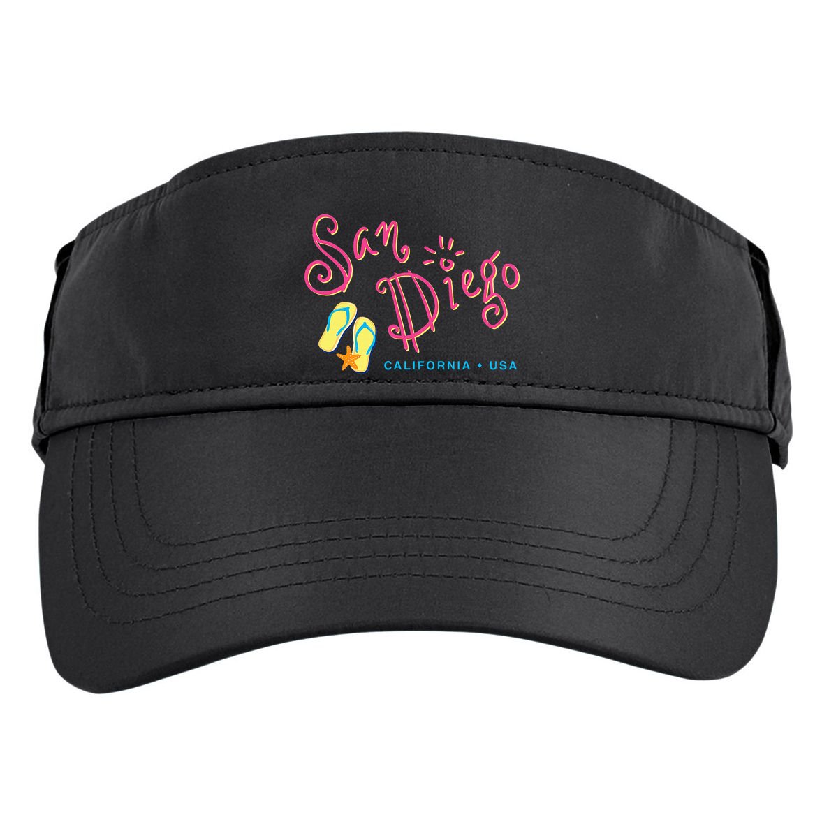 San Diego California Adult Drive Performance Visor