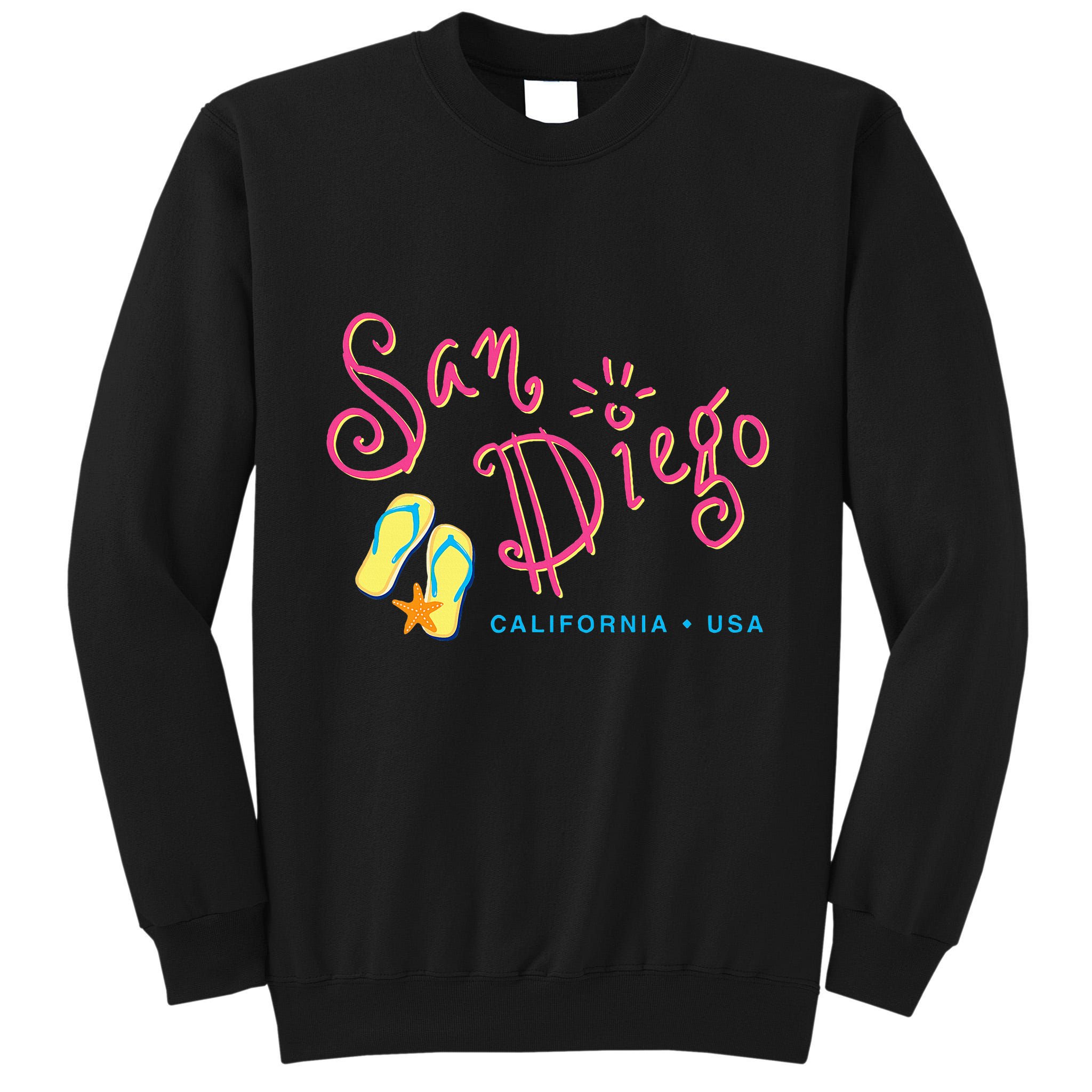 San Diego California Tall Sweatshirt