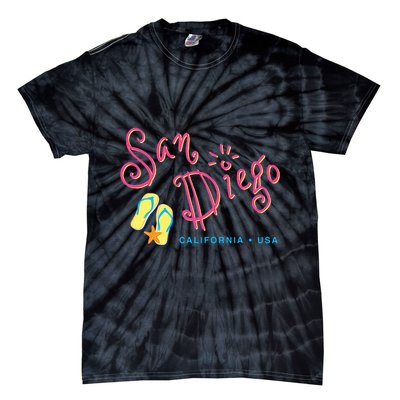 San Diego California Tie-Dye T-Shirt