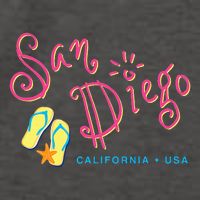 San Diego California Vector Backpack