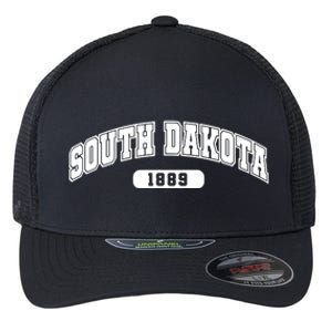 South Dakota Collegiate Style 1889 Flexfit Unipanel Trucker Cap