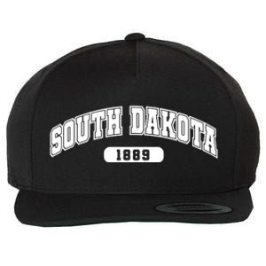 South Dakota Collegiate Style 1889 Wool Snapback Cap