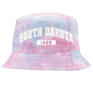 South Dakota Collegiate Style 1889 Tie-Dyed Bucket Hat