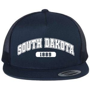 South Dakota Collegiate Style 1889 Flat Bill Trucker Hat