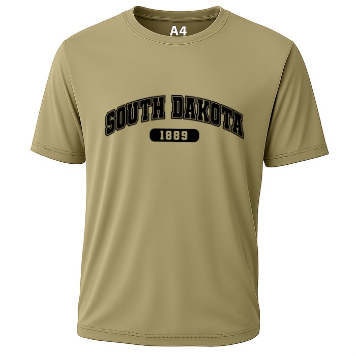 South Dakota Collegiate Style 1889 Cooling Performance Crew T-Shirt
