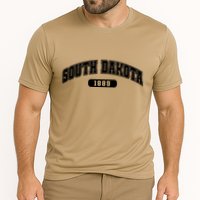 South Dakota Collegiate Style 1889 Cooling Performance Crew T-Shirt