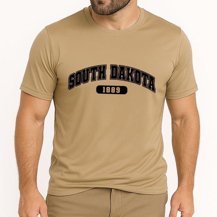 South Dakota Collegiate Style 1889 Cooling Performance Crew T-Shirt