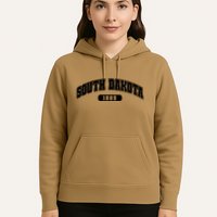 South Dakota Collegiate Style 1889 Hoodie