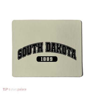 South Dakota Collegiate Style 1889 Mousepad