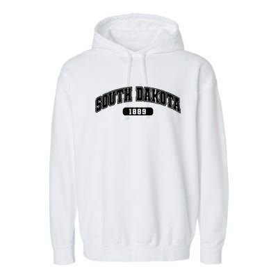 South Dakota Collegiate Style 1889 Garment-Dyed Fleece Hoodie