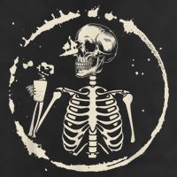 Skeleton Drinking Coffee shirt, Lazy Halloween Costume Skull 11oz C Handle Ceramic Mug
