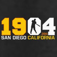 San Diego California Throwback 1904 Baseball Statue .394 Cool Comfort Performance Bucket Hat