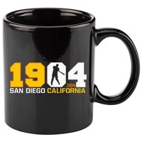 San Diego California Throwback 1904 Baseball Statue .394 11oz C Handle Ceramic Mug