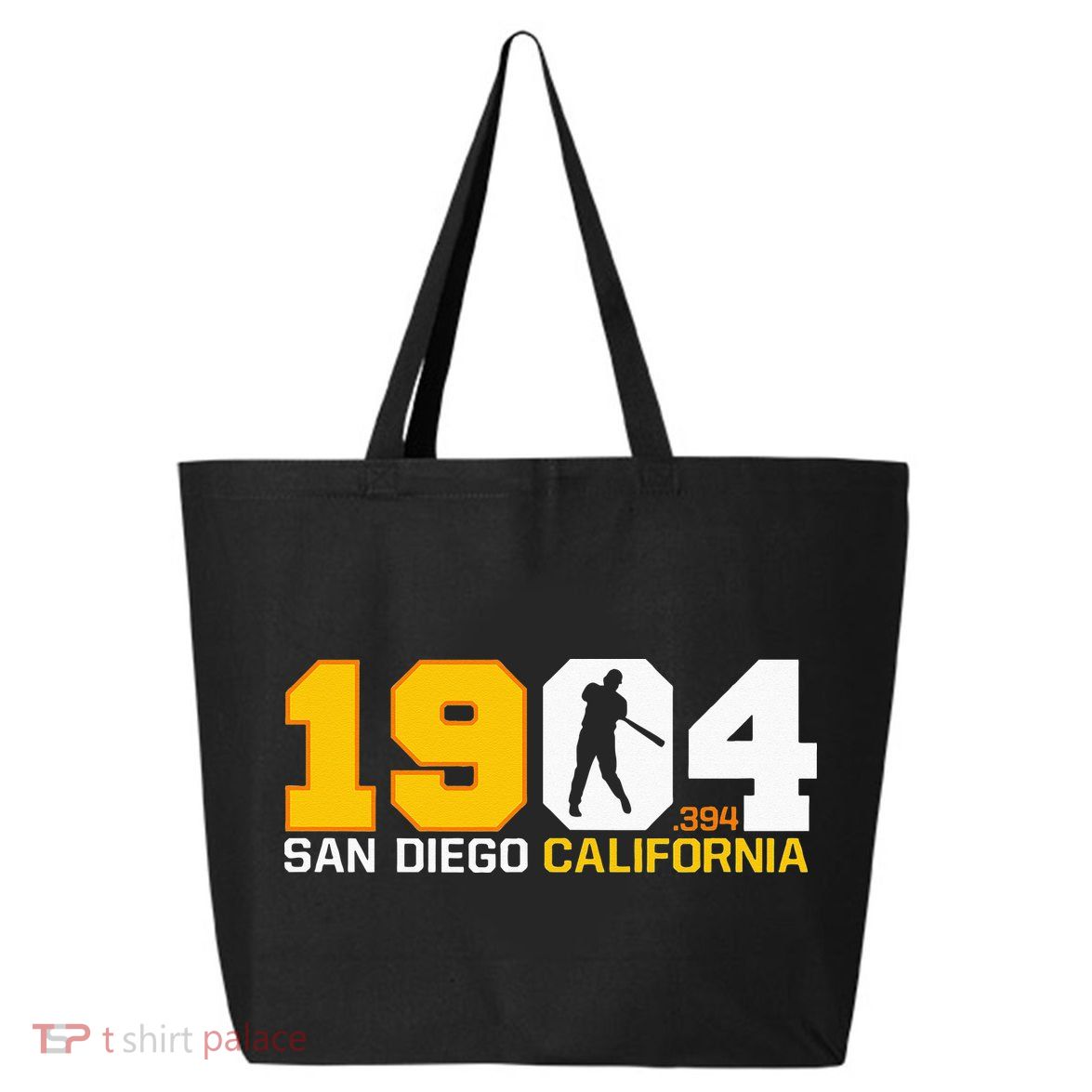 San Diego California Throwback 1904 Baseball Statue .394 25L Jumbo Tote