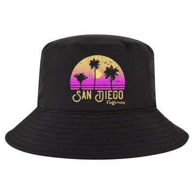 San Diego California Cool Comfort Performance Bucket Hat