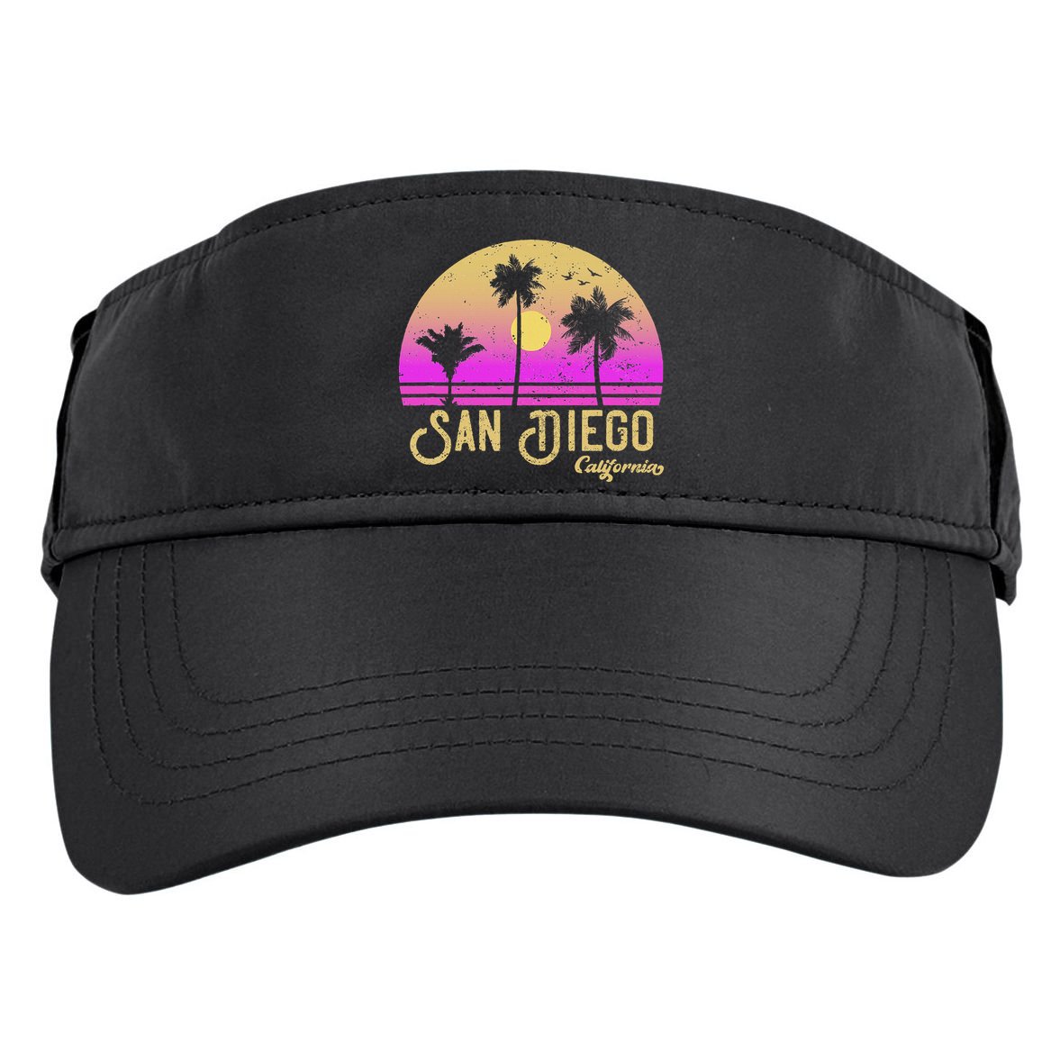 San Diego California Adult Drive Performance Visor