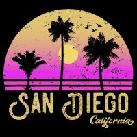 San Diego California Bucket Hat