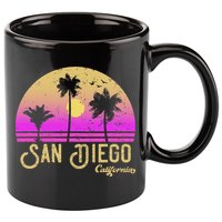 San Diego California 11oz C Handle Ceramic Mug