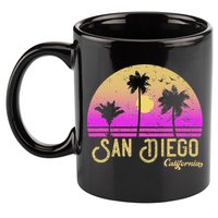 San Diego California 11oz C Handle Ceramic Mug