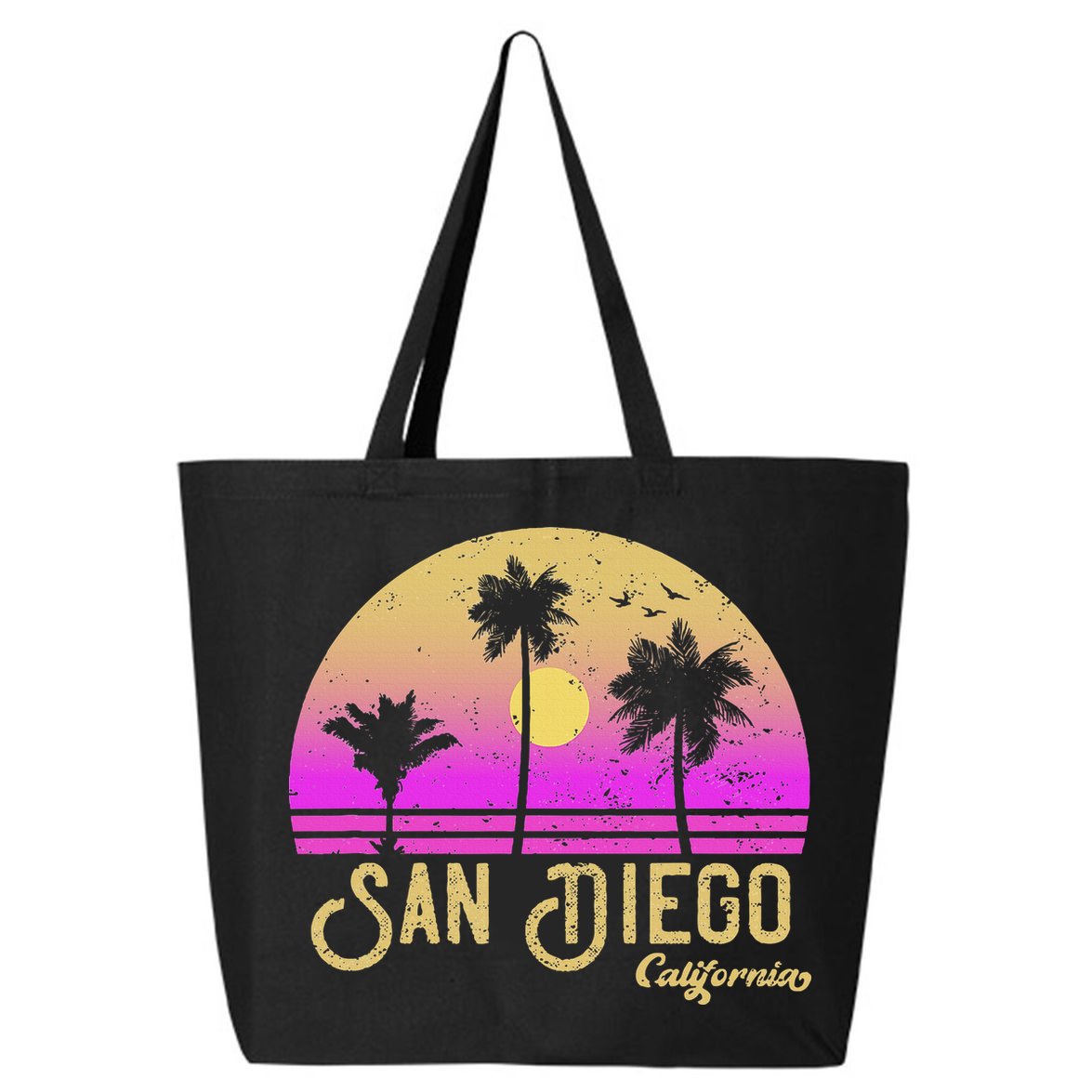 San Diego California 25L Jumbo Tote