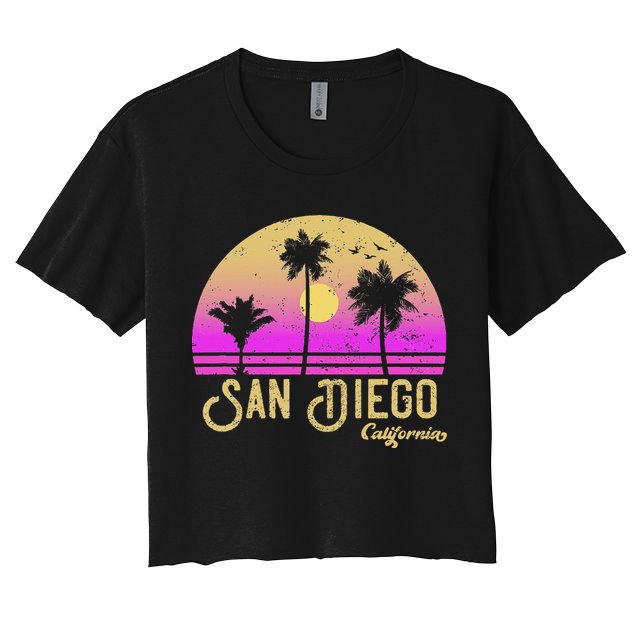 San Diego California Crop Top