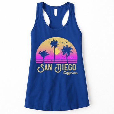 San Diego California Womens Tank Top