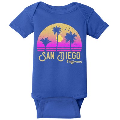 San Diego California Baby Bodysuit