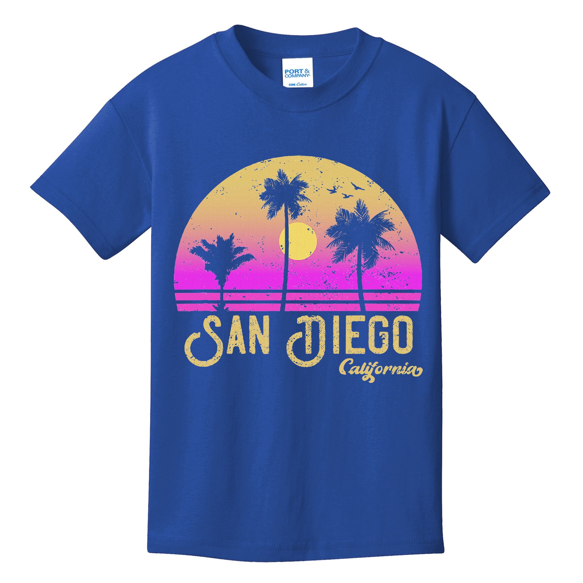 San Diego California Kids T-Shirt
