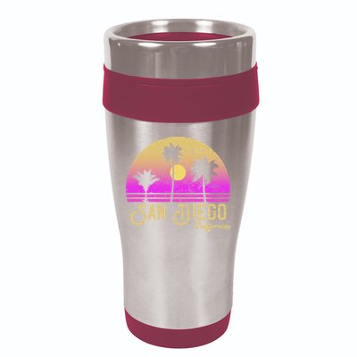San Diego California 16oz Travel Tumbler