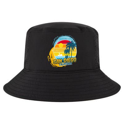San Diego California Cool Comfort Performance Bucket Hat