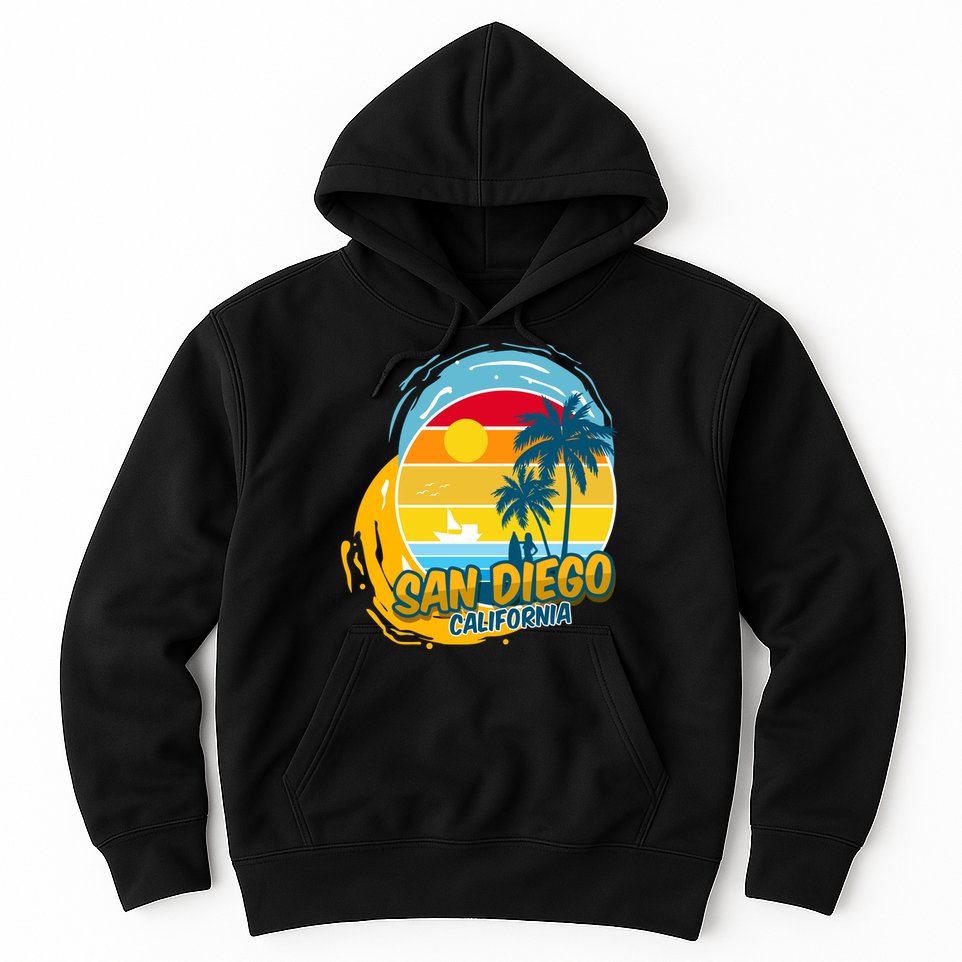 San Diego California Hoodie