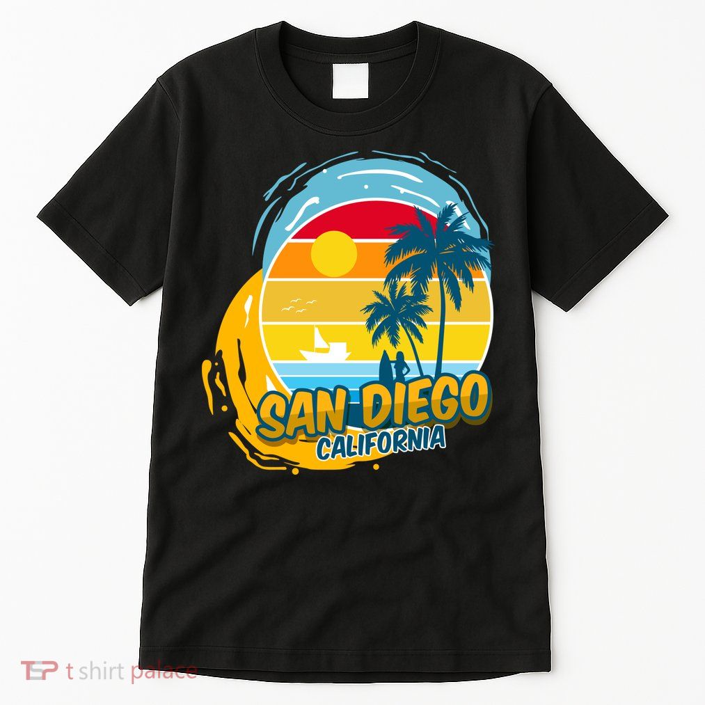 San Diego California Tall T-Shirt