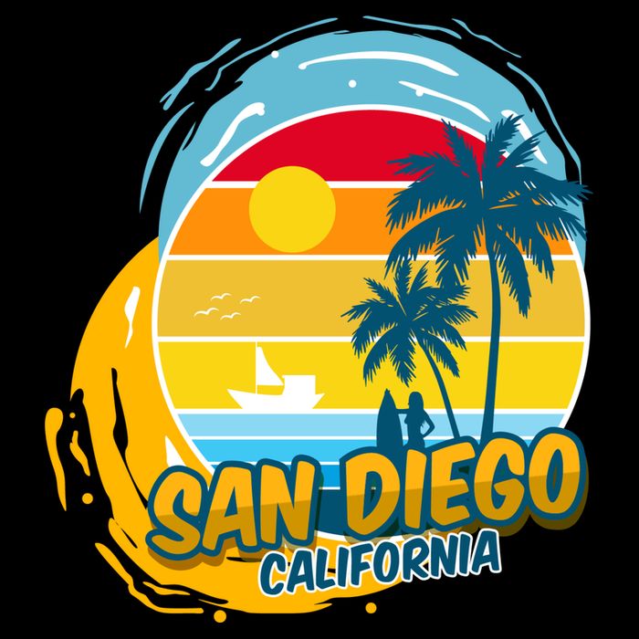 San Diego California City Backpack