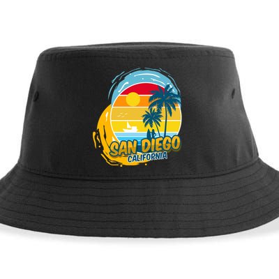 San Diego California Sustainable Bucket Hat