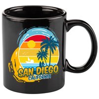 San Diego California 11oz C Handle Ceramic Mug