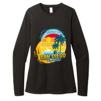 San Diego California Womens CVC Long Sleeve Shirt