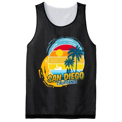 San Diego California Mesh Reversible Basketball Jersey Tank