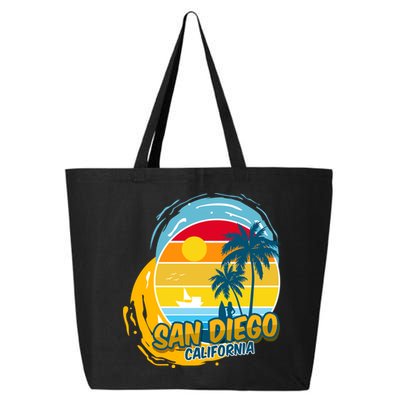 San Diego California 25L Jumbo Tote