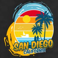 San Diego California 25L Jumbo Tote