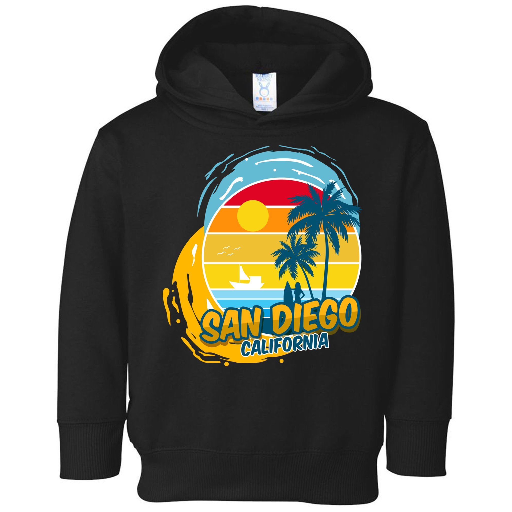 San Diego California Toddler Hoodie