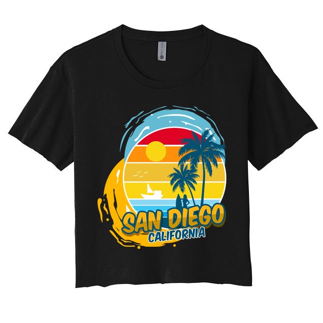 San Diego California Crop Top
