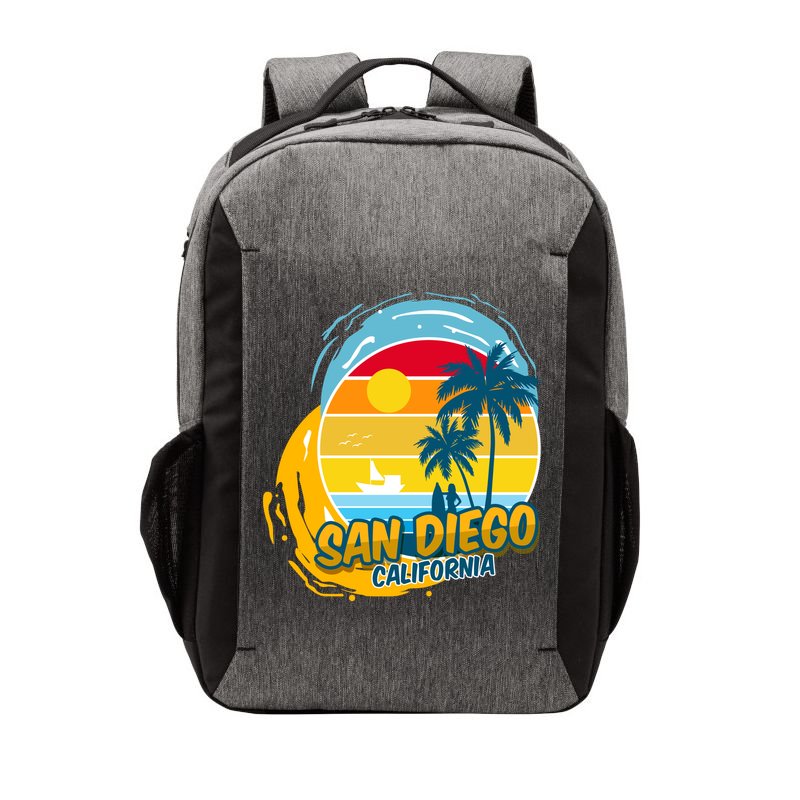 San Diego California Vector Backpack