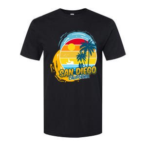 San Diego California Softstyle CVC T-Shirt