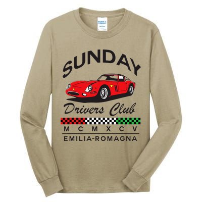 Sunday Drivers Club Emilia Romagna Modena Italy Classic Tall Long Sleeve T-Shirt