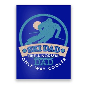 Ski Dad Cool Dad Cute Gift Poster