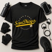 San Diego City Baseball Vintage Varsity Performance Shirt