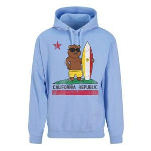 San Diego California Surfer Bear Surfing Men Women Kids Teen Unisex Surf Hoodie