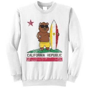 San Diego California Surfer Bear Surfing Men Women Kids Teen Sweatshirt