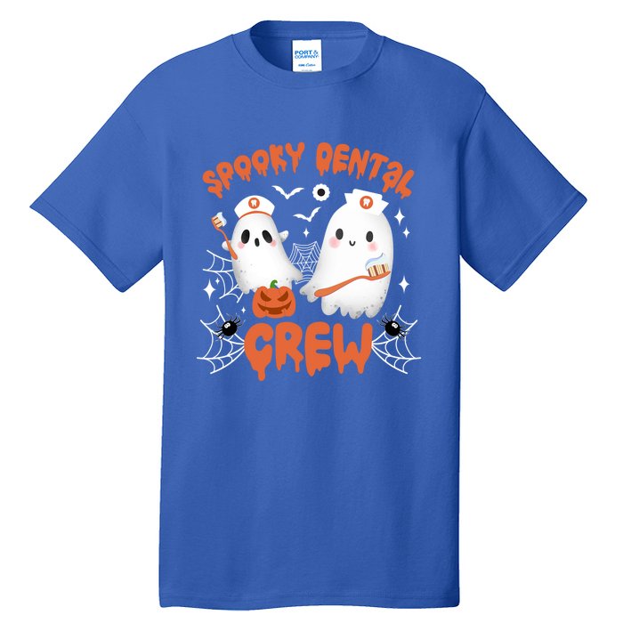 Spooky Dental Crew Dentist Squad Halloween Dentistry Team Funny Gift Tall T-Shirt