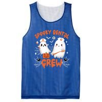 Spooky Dental Crew Dentist Squad Halloween Dentistry Team Funny Gift Mesh Reversible Basketball Jersey Tank